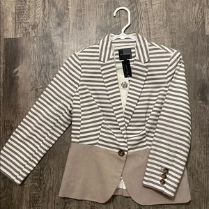 The Limited Striped Blazer Sz Sm NWT